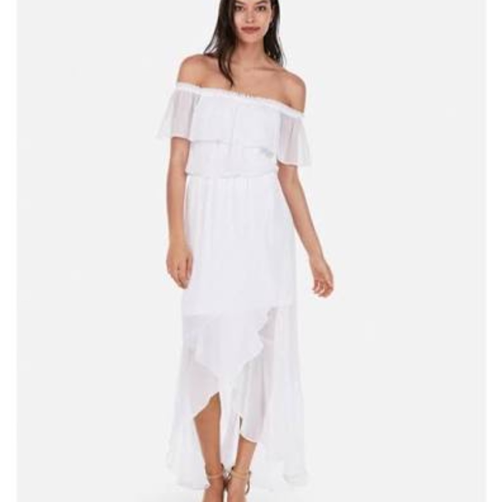 Express off the shoulder dress